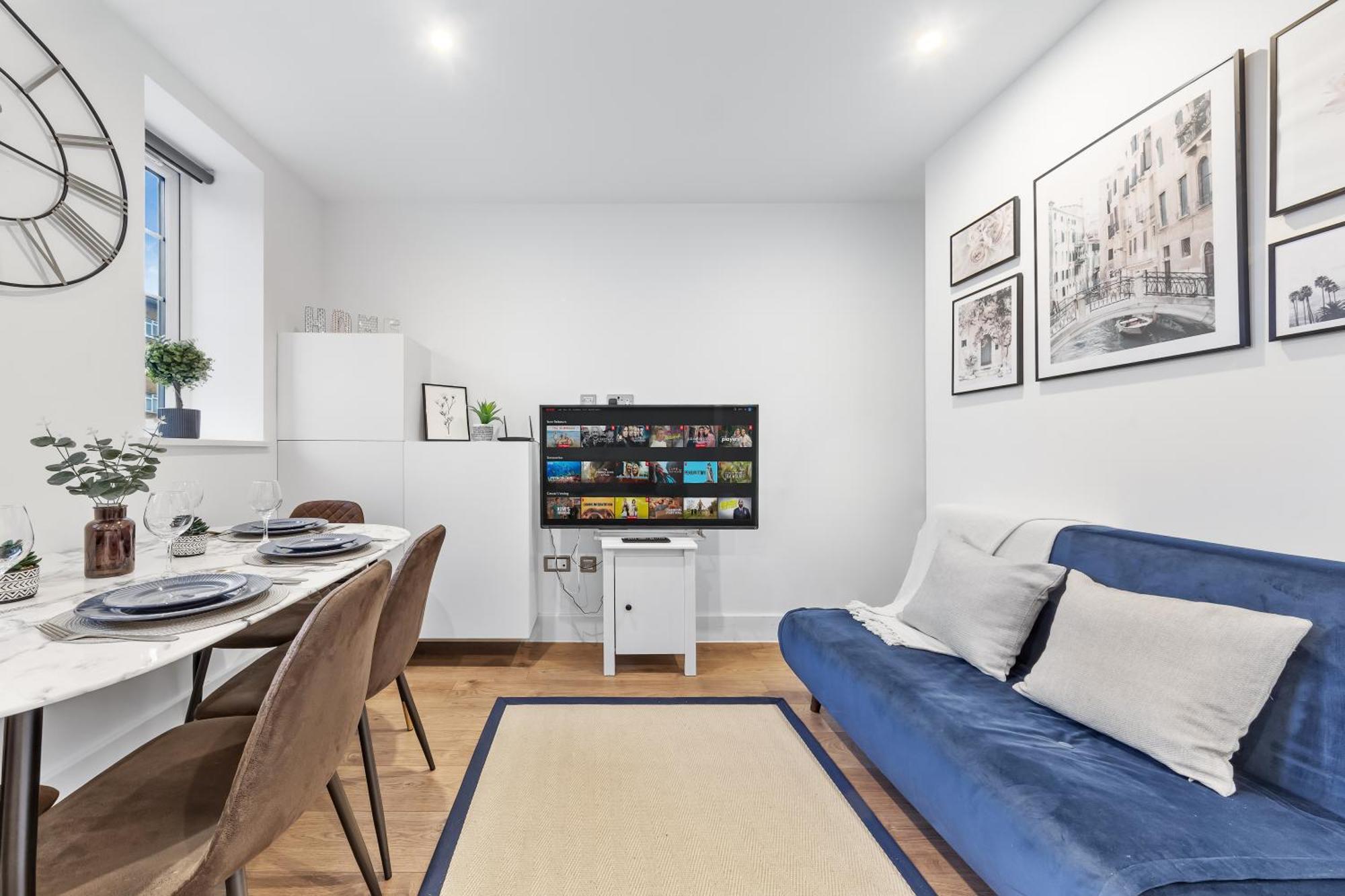 Central London Two Bedroom Serviced Apartment - Nine Elms Luxury Stay - Vauxhall & Westminster Экстерьер фото