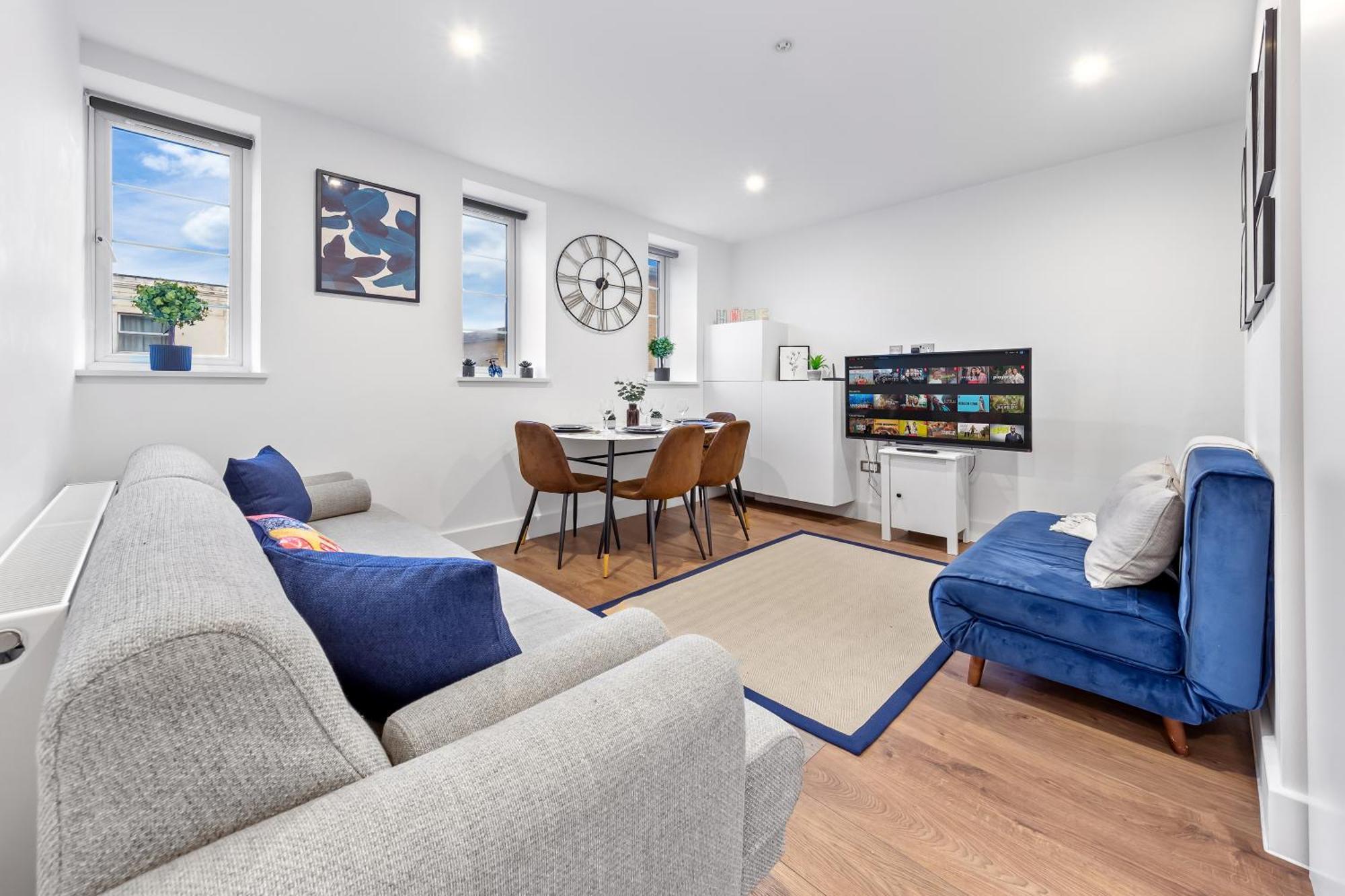 Central London Two Bedroom Serviced Apartment - Nine Elms Luxury Stay - Vauxhall & Westminster Экстерьер фото