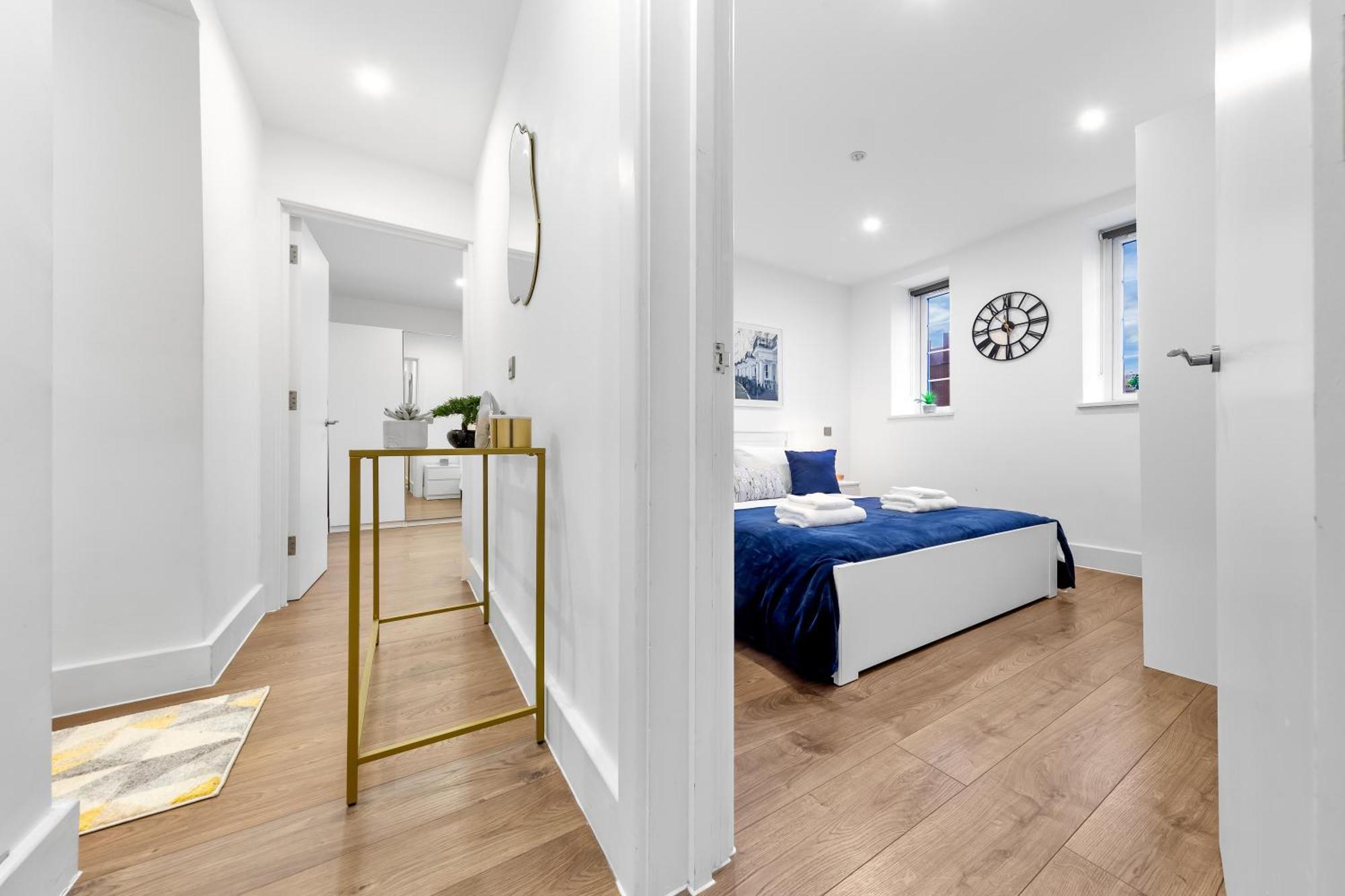 Central London Two Bedroom Serviced Apartment - Nine Elms Luxury Stay - Vauxhall & Westminster Экстерьер фото